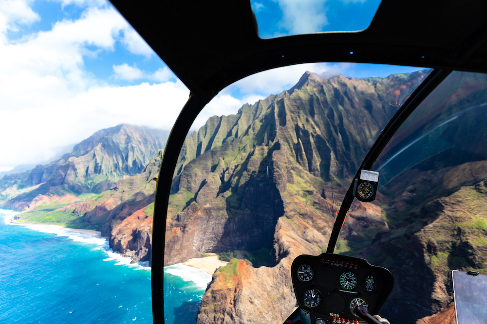 helicopter tour in hawaii