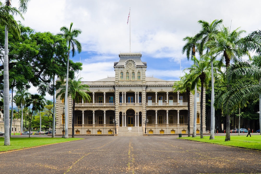 iolani palace in honolulu